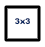 3x3 closed