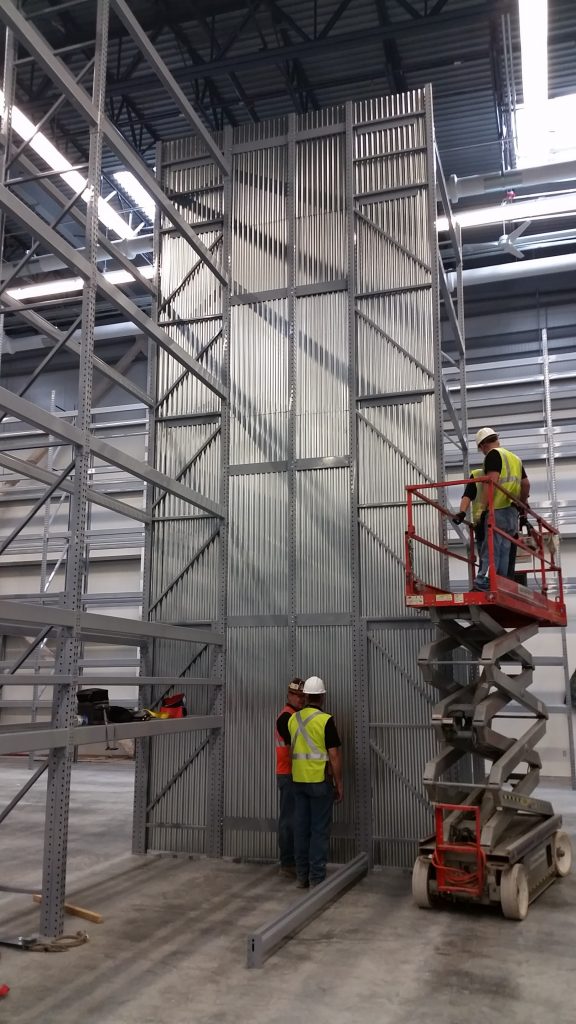 Metal fire baffle - fire protection