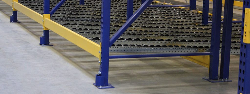 Pallet Flow Side View - Pallet Rack and Engineered Storage Solutions