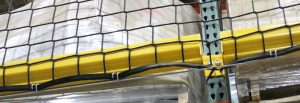 Pallet Rack Safety Netting Header