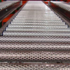 RhinoTrac Aluminum Roller Carton Flow TB