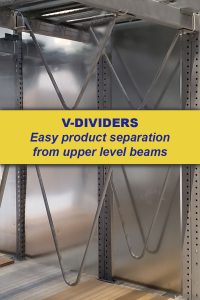 V Divider Retail Rack SH
