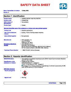 PCSB20109 SDS pdf