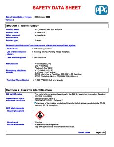 PCSB30103 SDS pdf