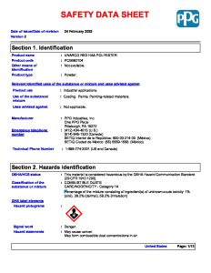 PCSB60104 SDS pdf