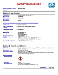 PCSB90105 SDS pdf