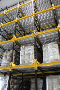 Wide-Roller Pallet Flow