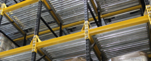 Wide Roller Pallet Flow Lanes