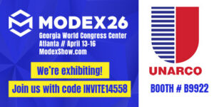 Visit UNARCO at MODEX - April 13 - 16th 2026